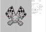 do embroidery digitizing for embroidery design, embroidery patch, digitize image